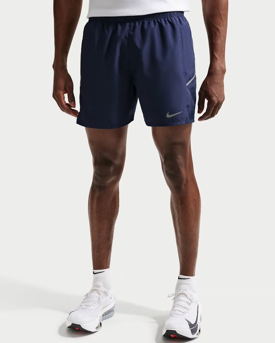 Miler men’s dri-fit 5i brief- Short running heren Blauw
