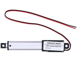 Lineaire Actuator met Hoge Snelheid en 50 mm Slag, DC 12V, Stille Mini Actuator voor Automatisering en Industrie, 150N Kracht