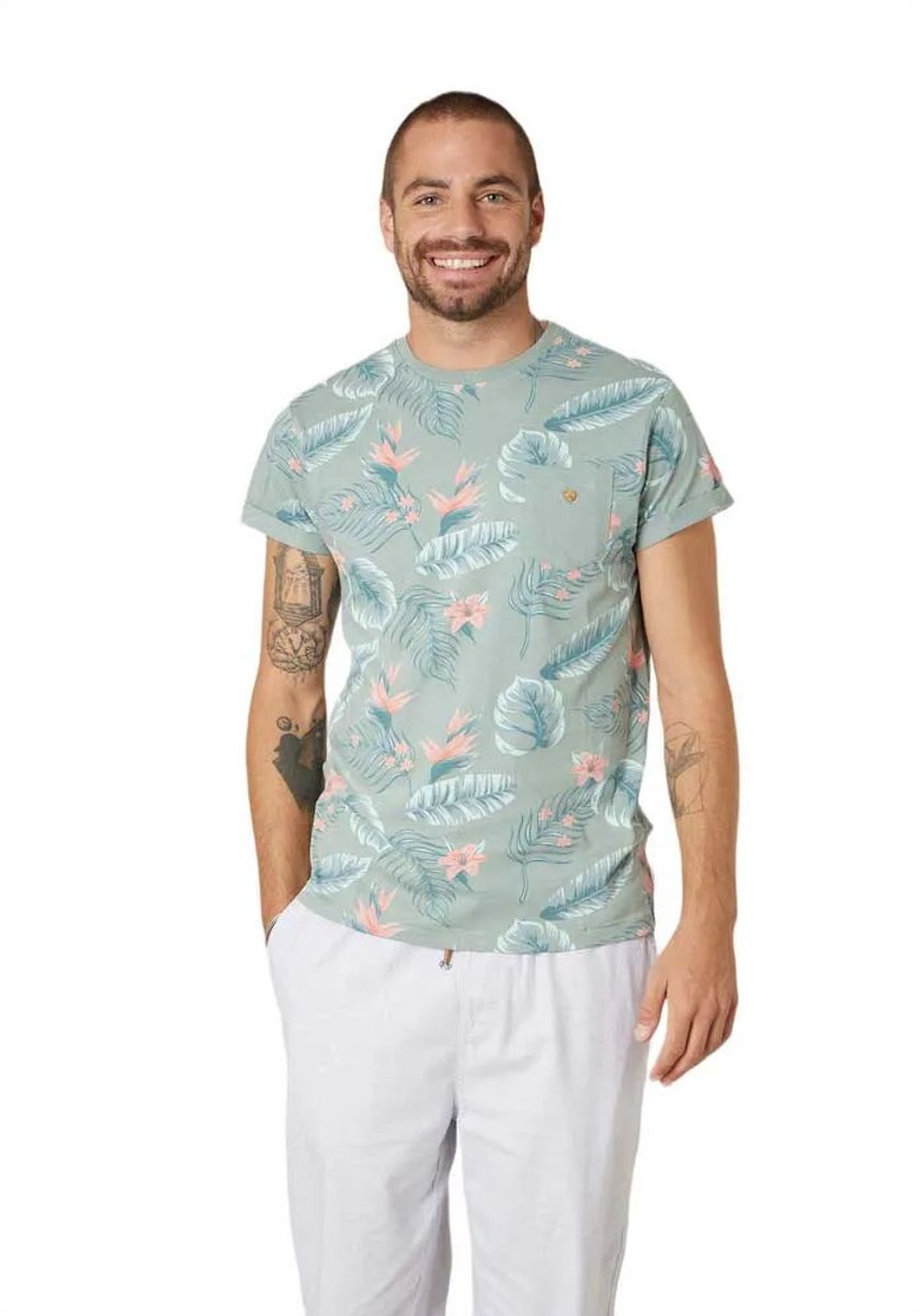Deeluxe Nubie T-shirt Met Korte Mouwen Blauw 2XL Man