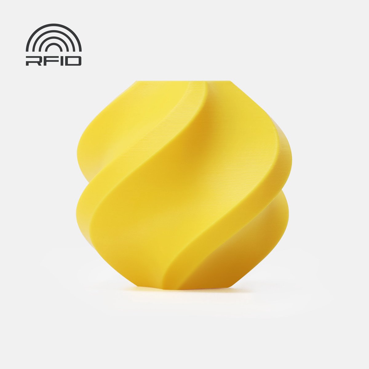 Bambu Lab - PETG HF - 1.75mm Filament - 1kg - Geel (Yellow) - met een spoel