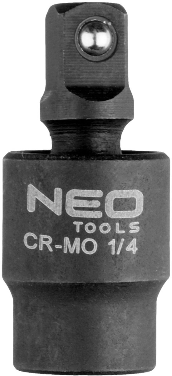 NEO 10-253 - Udar Przegub - 1/4 inch - Chroom-molybdeen Staal - Impact Gereedschap