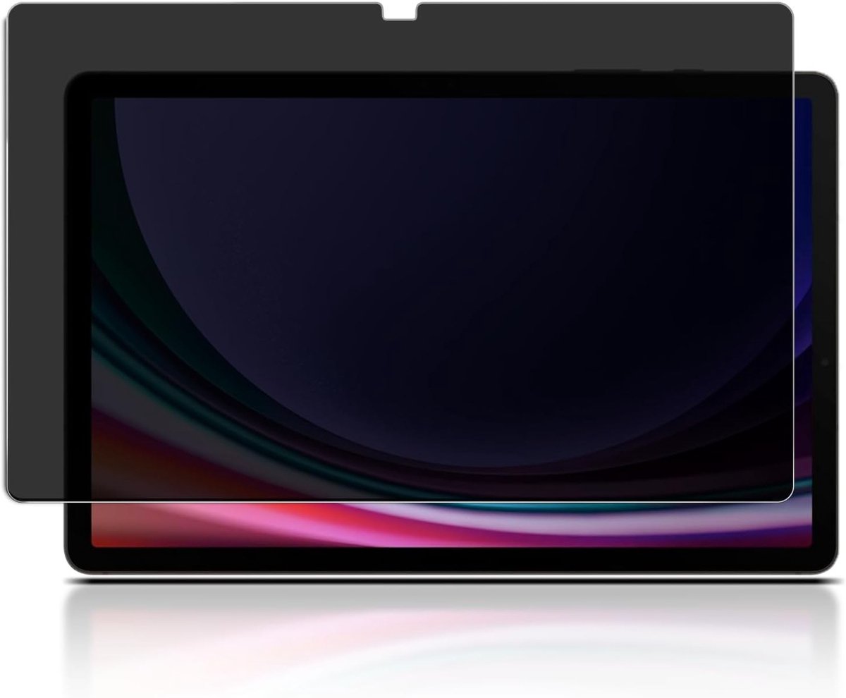 Privacy Screen Protector voor Samsung Galaxy Tab S9+/S9 FE+/S7 FE 5G/S8/S7 Plus - 360° Anti-Spy, Krasbestendig en Schermbeschermer van Hoge Kwaliteit
