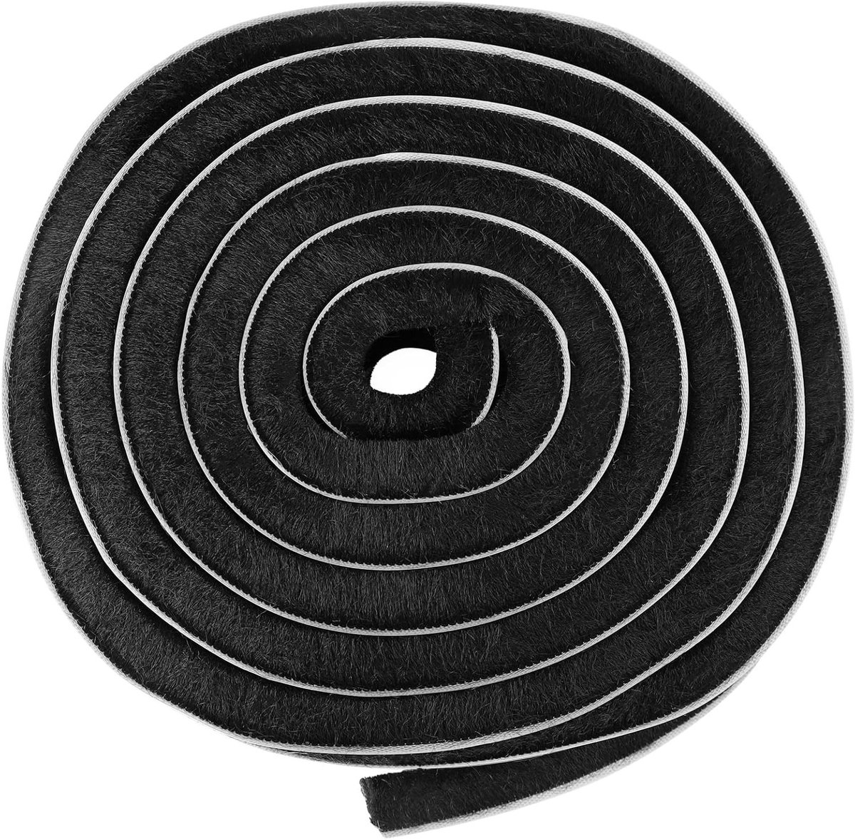 Zelfklevende Borstelafdichting 9 mm (B) x 15 mm (D) x 6 m (L) voor Ramen, Schuifdeuren en Deuren, Ideaal voor Insectenbescherming en Energiebesparing