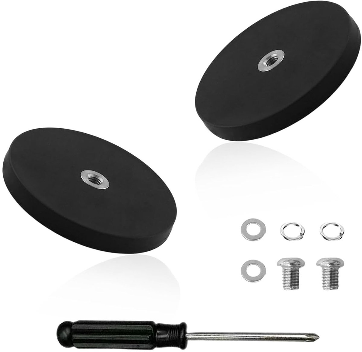 Sterke Neodymium Magneten met M6 Draad en 30 kg Hechtingskracht, Ideaal voor Bevestigen van Ogen, Haakjes en Buitengebruik