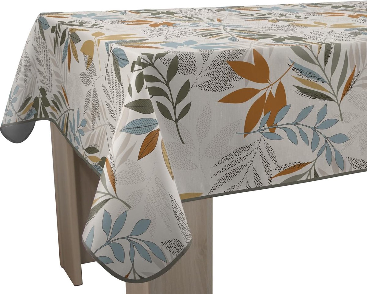 Tafelkleed Rond - Eettafelkleed - Eettafel Decoratie - Vuilafstotend - 160 cm - Wit