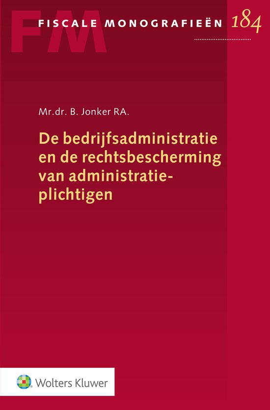 De bedrijfsadministratie en de rechtsbescherming van adminis ... - cover