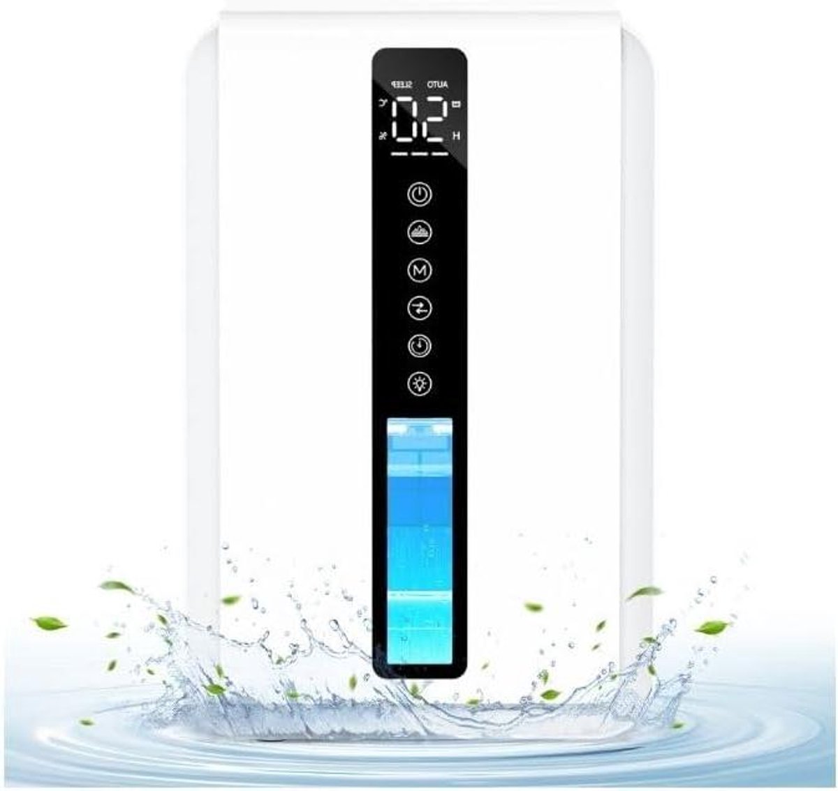 Luchtontvochtiger - Vochtvreter Apparaat - Schimmel Voorkomen - Dubbele Condensatie Technologie - 25 liter - Wit