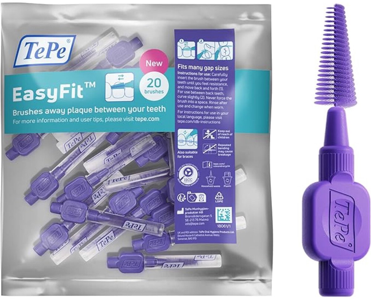 TePe Easy Fit Ragers Maat M/L - 20 stuks