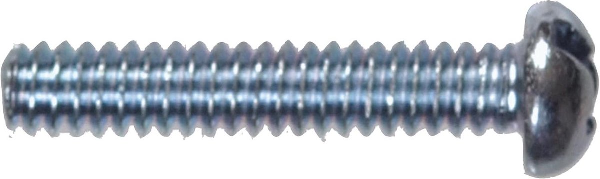 Machineschroeven - Metaalschroeven - Onderdelen Bevestigen - Verzinkte Afwerking - 6-32 x 3/8" - Zink