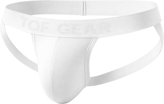 TOF Paris Access Jockstrap White - MAAT M - Heren Ondergoed - Jockstrap voor Man - Mannen Jock