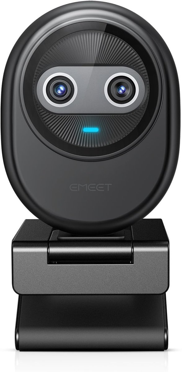 Webcam voor PC - Streaming Camera - 4K Kwaliteit - Zwart - kantoor gebruik