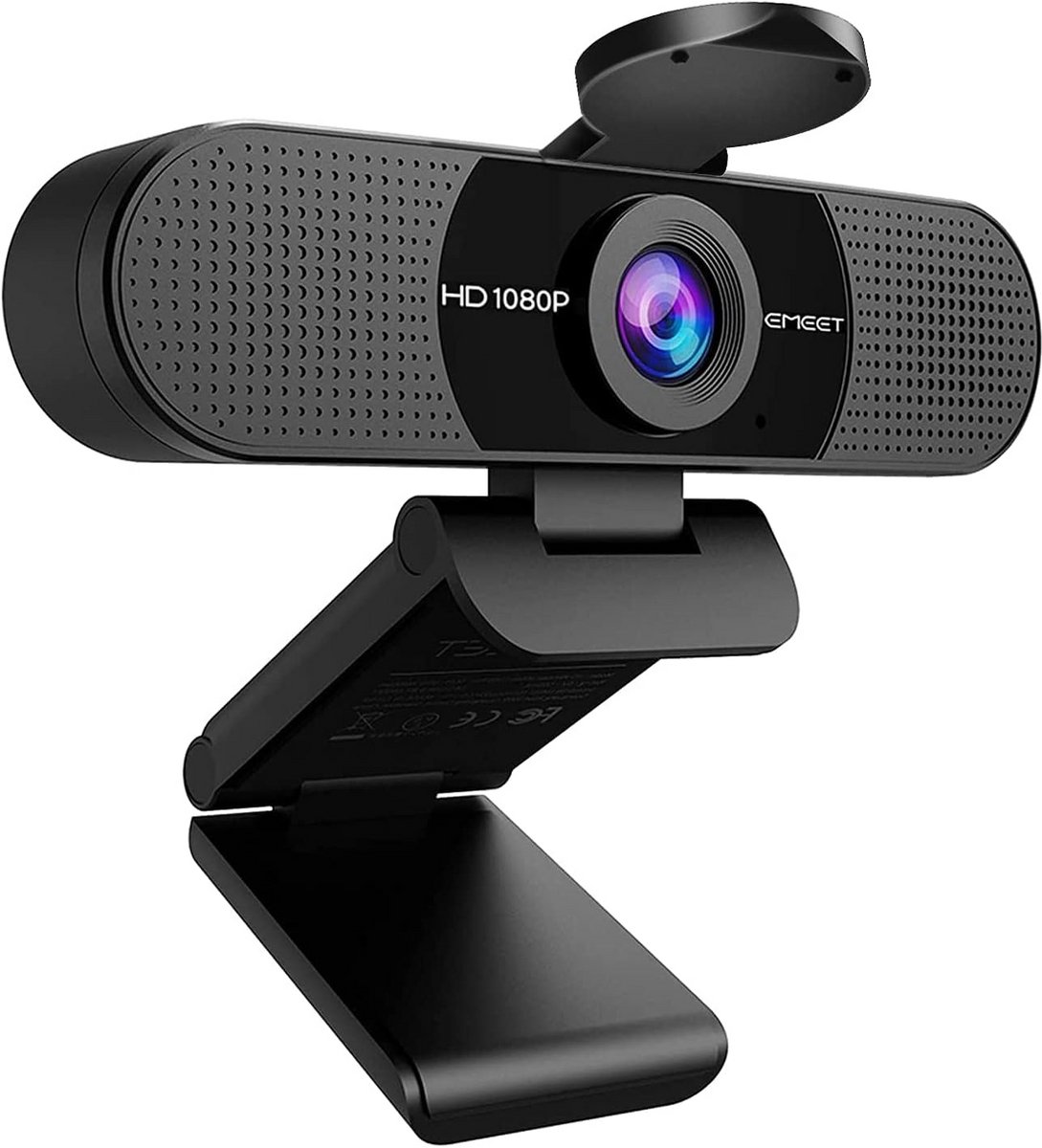Webcam voor PC - Streaming Camera - 4K Kwaliteit - Zwart - video bellen