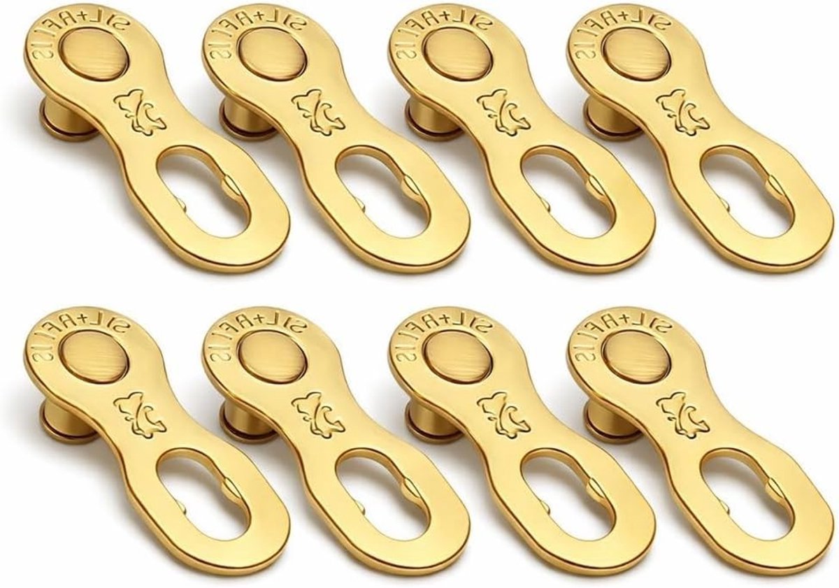 4 Paar Stalen Fiets Ketting Link Snelkoppeling voor 12-Speed Ketting - Reparatie Connector voor Fietsaccessoires