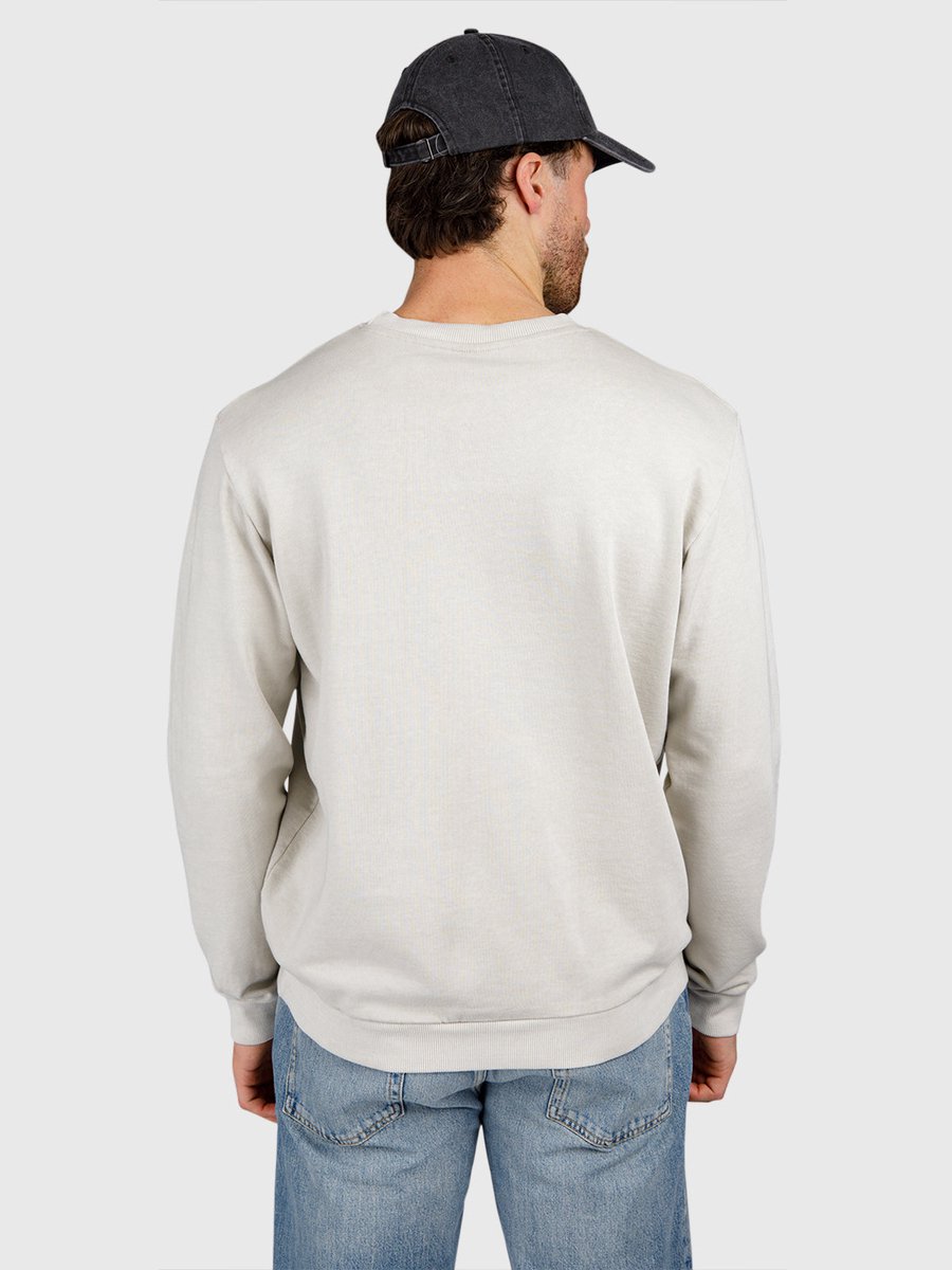 Brunotti Esseries Sweater Feather Heren 100% Katoen M Grijs