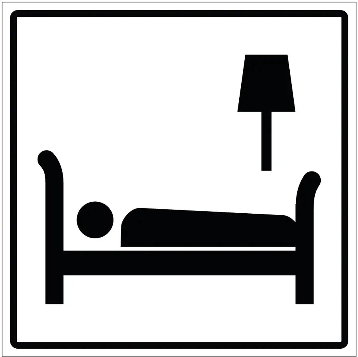 Hotel sticker | 20 x 20 cm