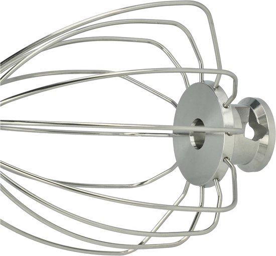 Mixer Accessoire - Garde Klopper - Luchtige Consistenties - Zes Robuuste Draden - 4.3 L 4.8 L - Zilver van Merkloos — afbeelding 4