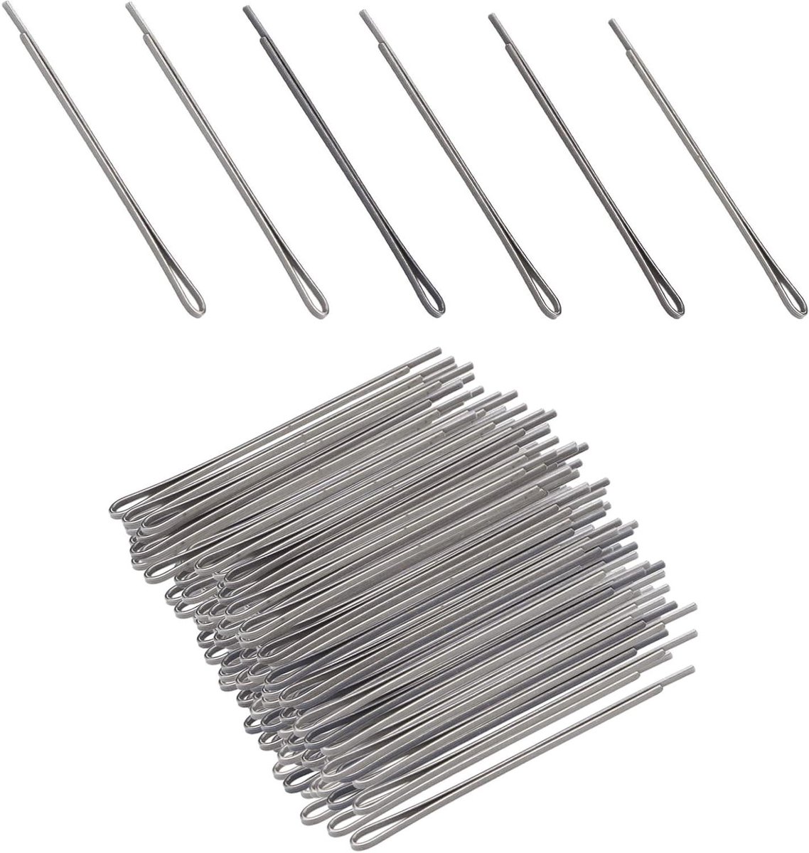 Haarspeld - Haarclip Bobbies - Haar Styling - Ronde Rand Ontwerp - Herbruikbaar - Zwart