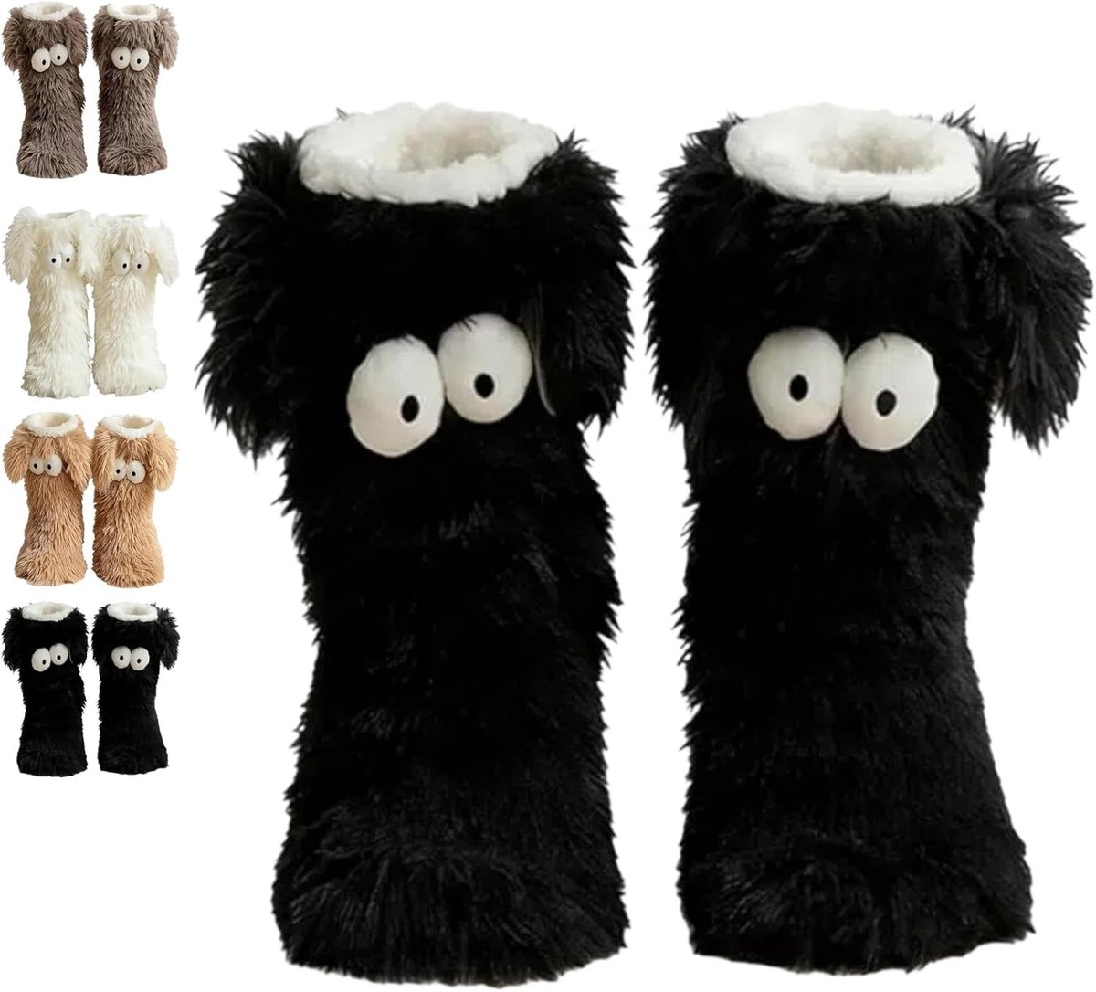 Dames Huissokken - Warme Pantoffelsokken - Comfort Thuis - Antislip Zolen - One Size - Meerdere Kleuren
