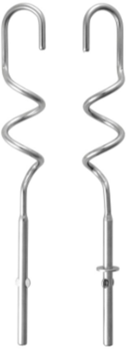 FRITEL HB 3590 Handmixer - Elektrische Mixer met Deeghaken en Kloppers - 5 Snelheden + Turbo - Zwart van Fritel — afbeelding 3