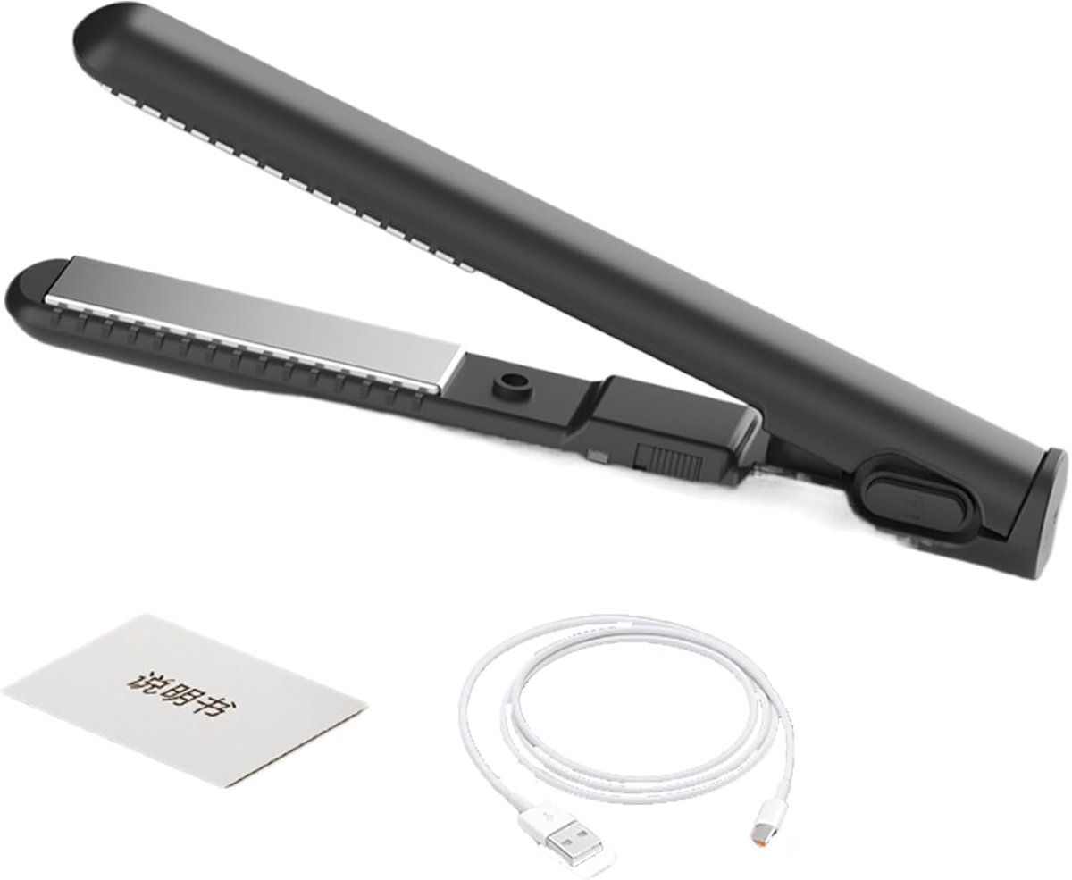 Reisstijltang Krultang - Haarstyling Tool - Draadloos Stylen - 2-in-1 Functie - Compact Formaat