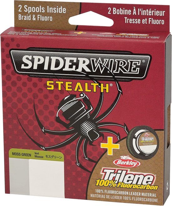 Gevlochten Vislijn - Stealth Braid - Hengelsport Toepassingen - Onzichtbare Presentatie Combinatie - 8lb 137m - Mos Groen — afbeelding 5