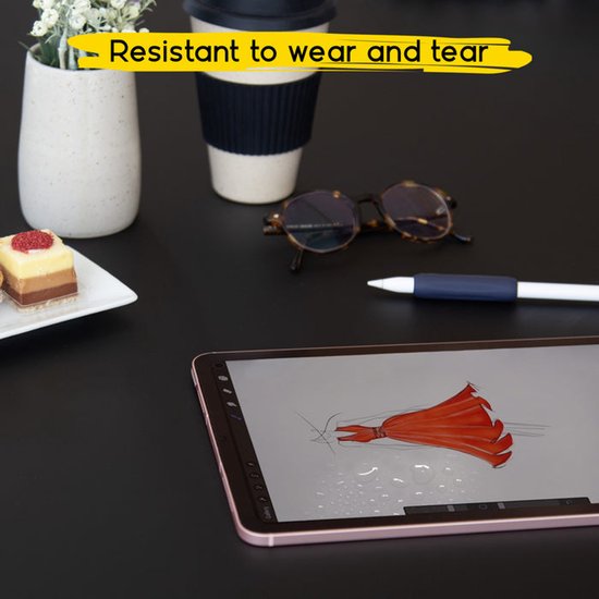 Doodroo Screenprotector Onyx Boox Go 7 series (Go 7, Go color 7, Go Color 7 Gen II) - 2 stuks - Voor het échte papieren schrijf-gevoel van Merkloos — afbeelding 3