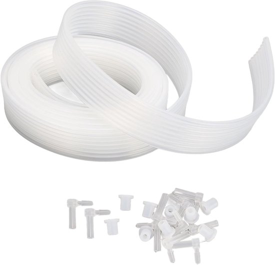 Flexibele Inktbuis voor UV Printer - 8 Lijnen PP Cartridges, 1.5 Meter Lang, Ideaal voor Printaccessoires en Inktlevering