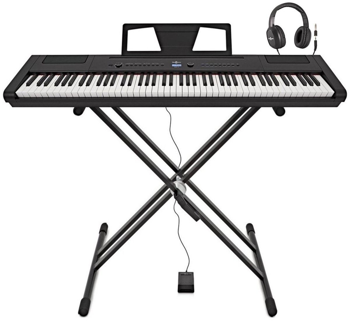 SDP-3 Stage Piano van Gear4music + Standaard, Pedaal en Hoofdtelefoon