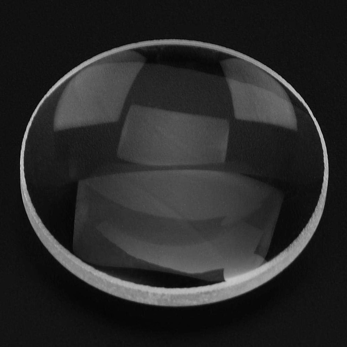 Dubbele Convexe Lens van Optisch Glas met 100mm Brandpuntsafstand en 30mm Diameter voor Natuurkunde en Experimenten