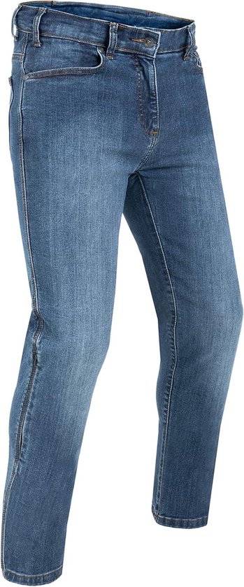 Motor Jeans - Kevlar Broek - Veilig Rijden - Met Beschermers - Regular Fit - Blauw