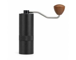 My Green Deal - RVS Koffiemolen Handmatig Zwart - Koffie Grinder met 5 Standen - Koffiemaler Handmatig