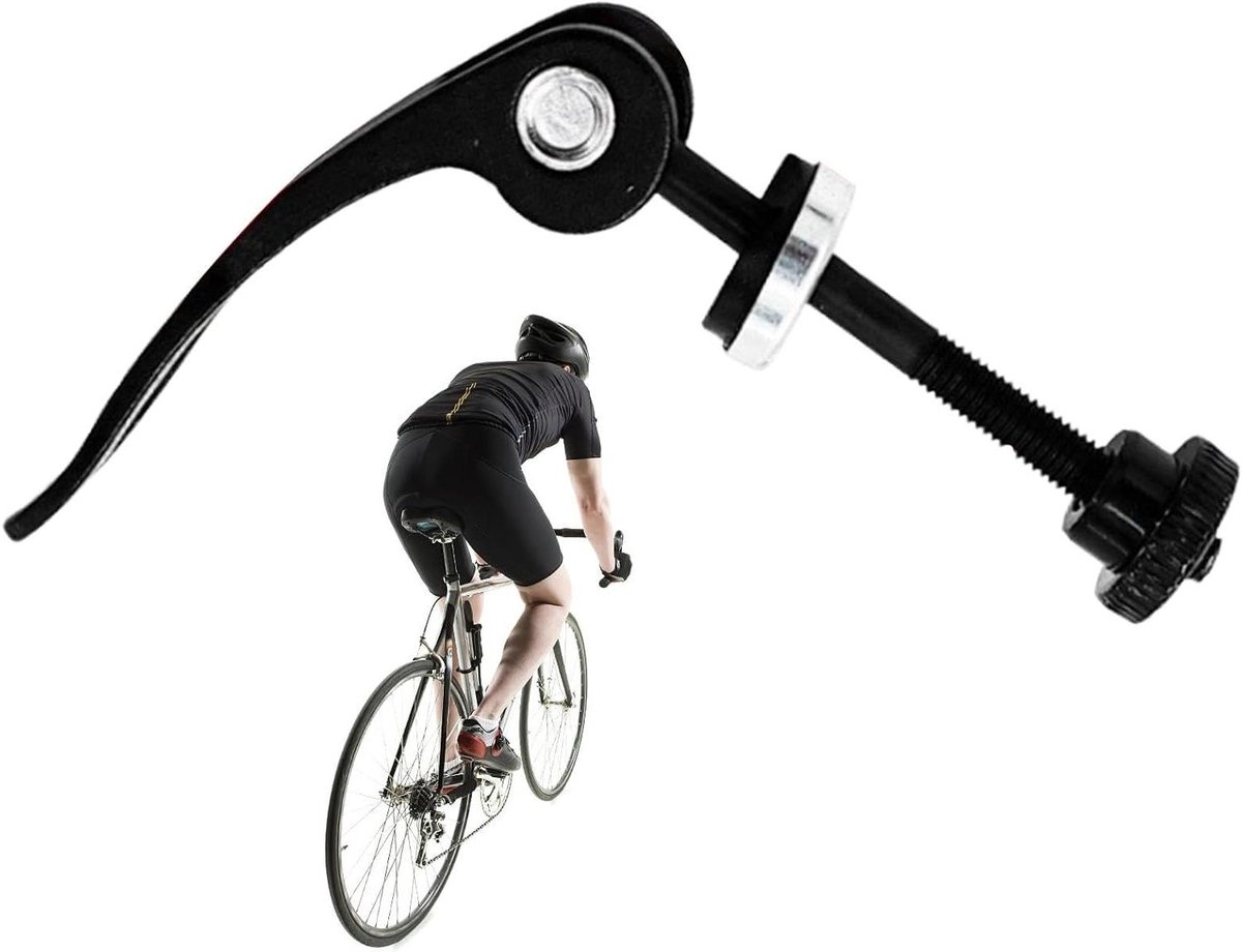 Zadelslot Bout - Fietsonderdeel - Zadelhoogte Verstellen - Snelle Ontgrendeling - M5x60mm - Multicolor