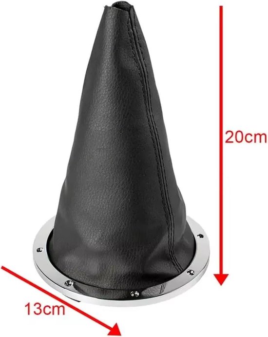 Versnellingspookknop - Pookhoes - Comfortabel Schakelen - Ergonomisch R-vorm - 12 mm - Zwart — afbeelding 5