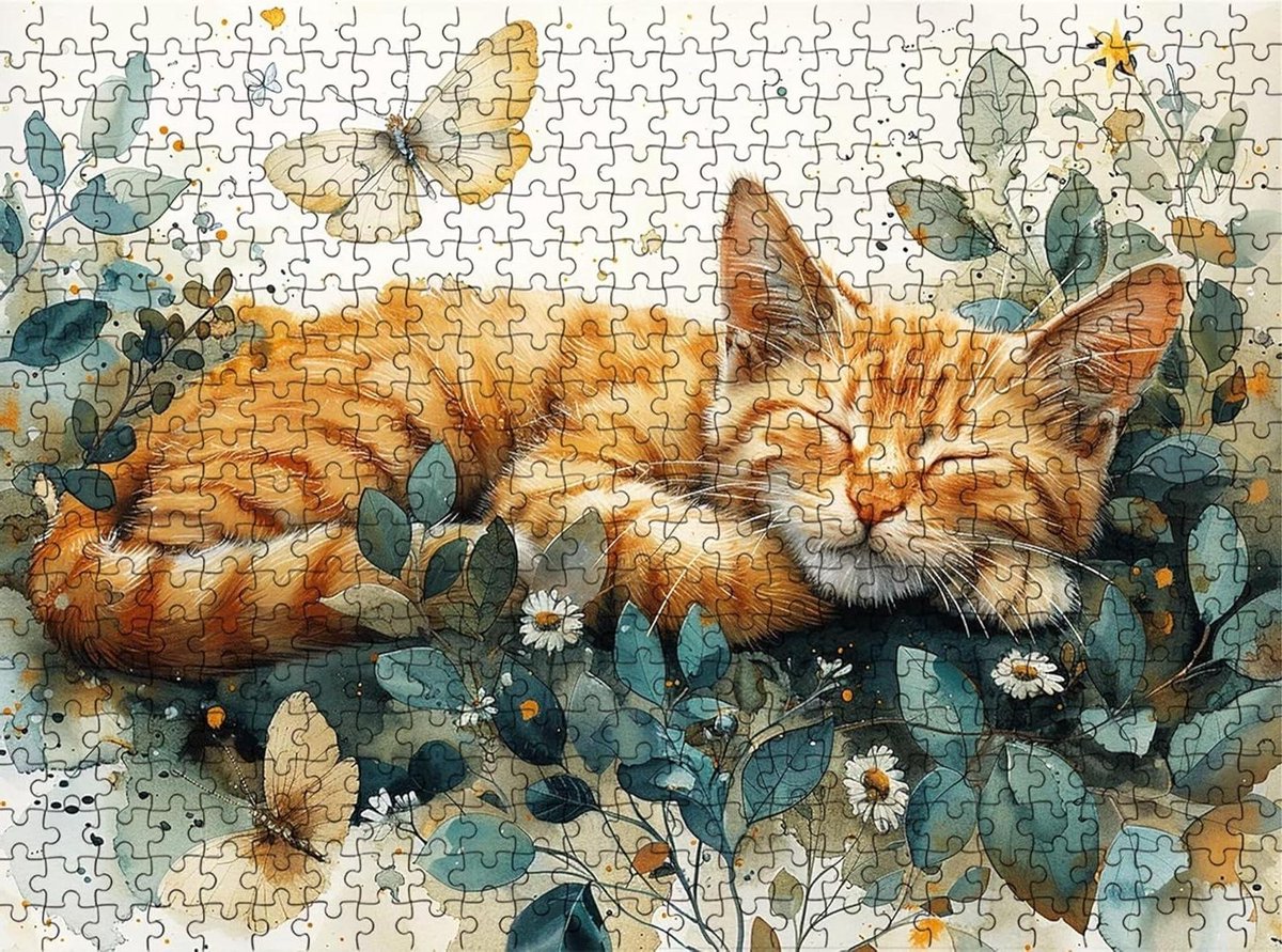 Houten Puzzel - Volwassen Puzzel - Ontspanning en Hobby - Grote Afmeting - 5000 Stukjes - Multicolor