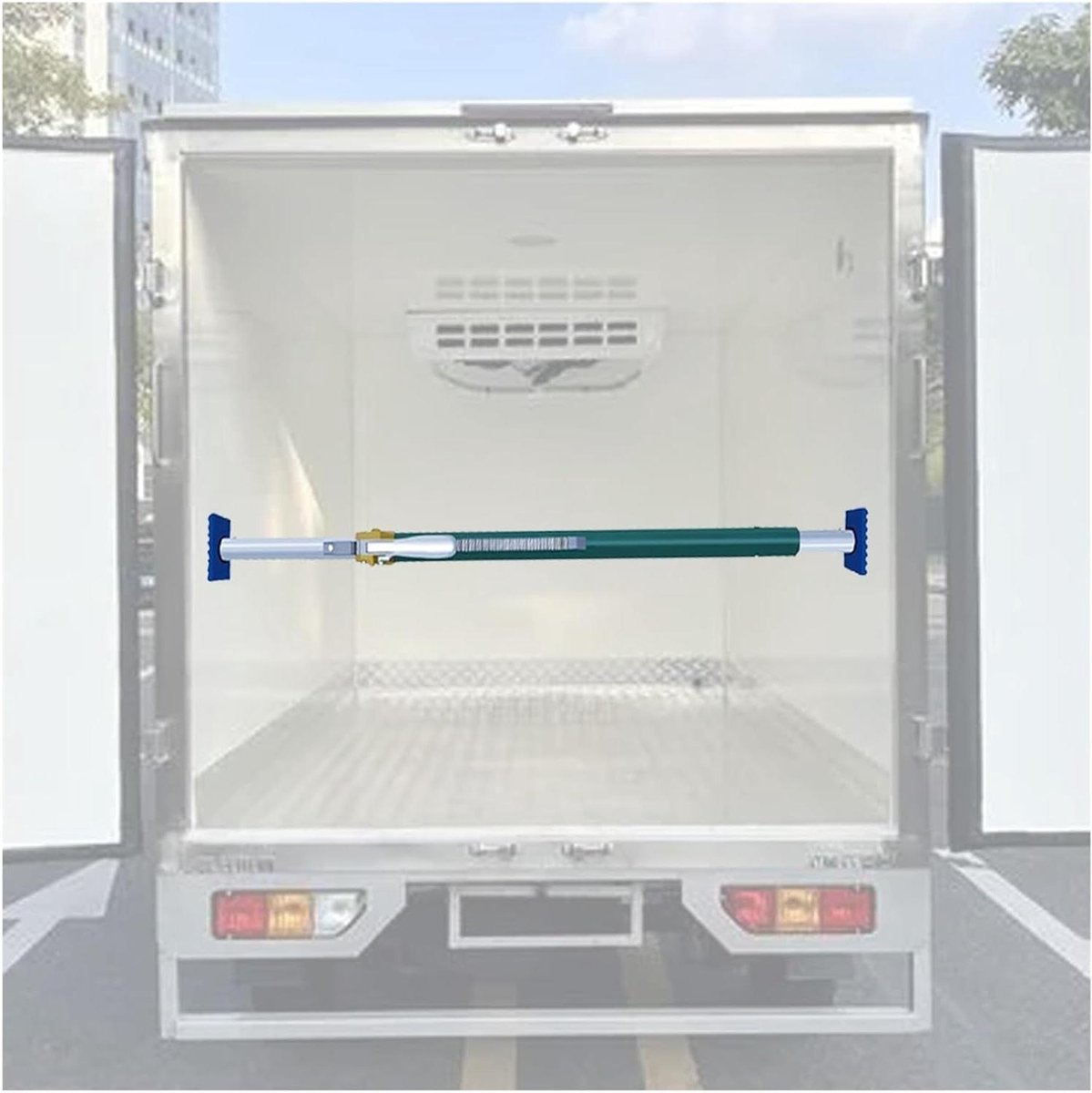 Verstelbare Laadstang - Laadstabilisator - Lading Zekeren - Antislip Lagers - 152-264 cm - Aluminium