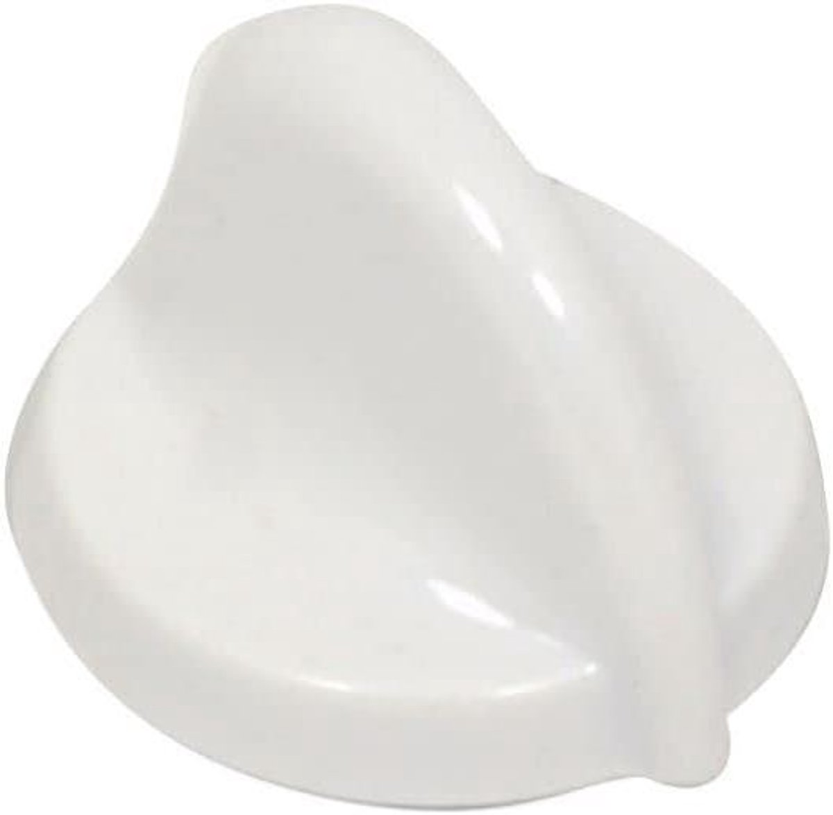 Oven Bedienknop - Vervangend onderdeel - Oven Reparatie - Origineel Product - 0.39 x 0.39 cm - Wit