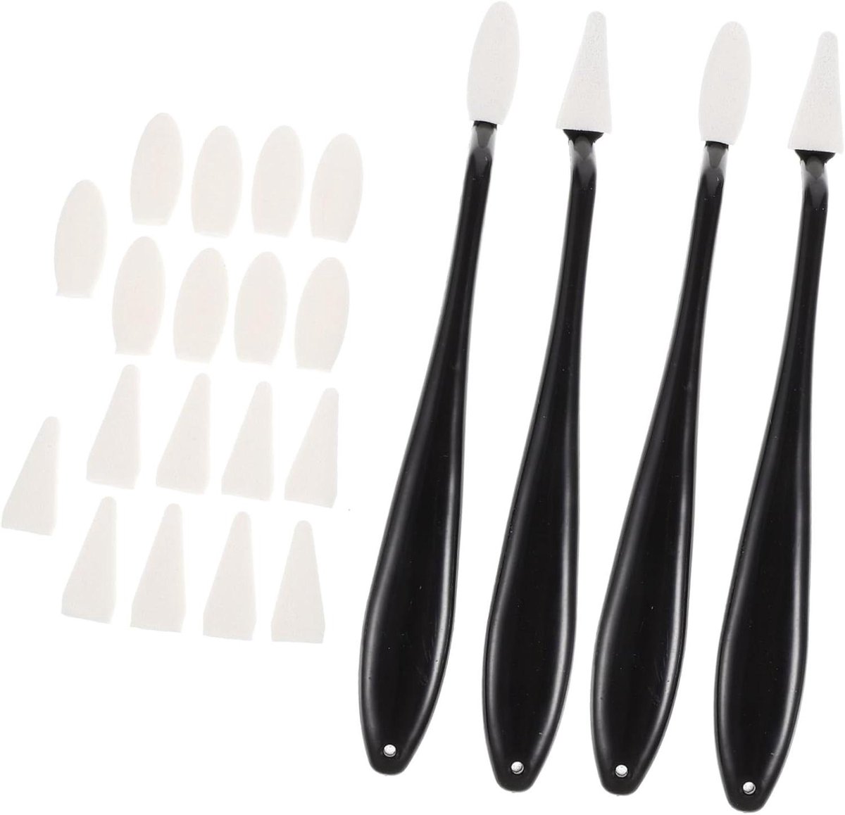 Schets Blender Spons - Tekenhulpmiddel Set - Kunst Schetsen - Ergonomisch Ontwerp - 4 Stuks - Niet Gespecificeerd