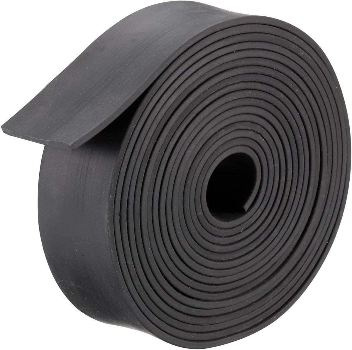 Rubberen Band - Afichtingsstrip - Trillingsdemping - Zelfklevend - 4 meter - Zwart