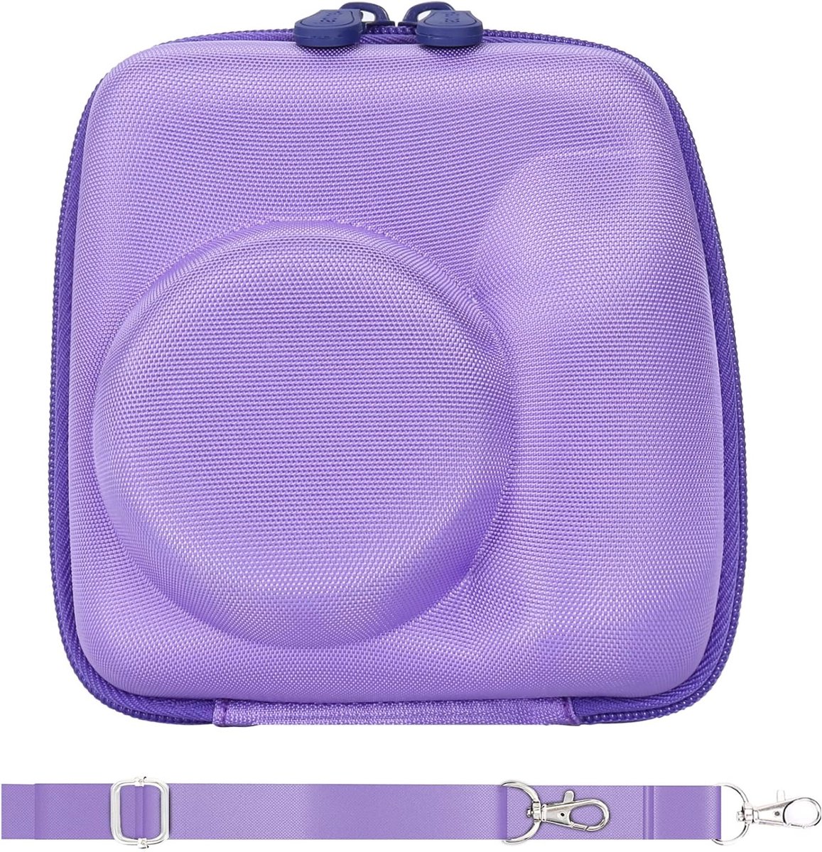 Duurzame Hard Case voor Fujifilm Instax Mini 12/11 Instant Camera, Bescherming, Lilac Paars, Camera Accessoires, Schokbestendig