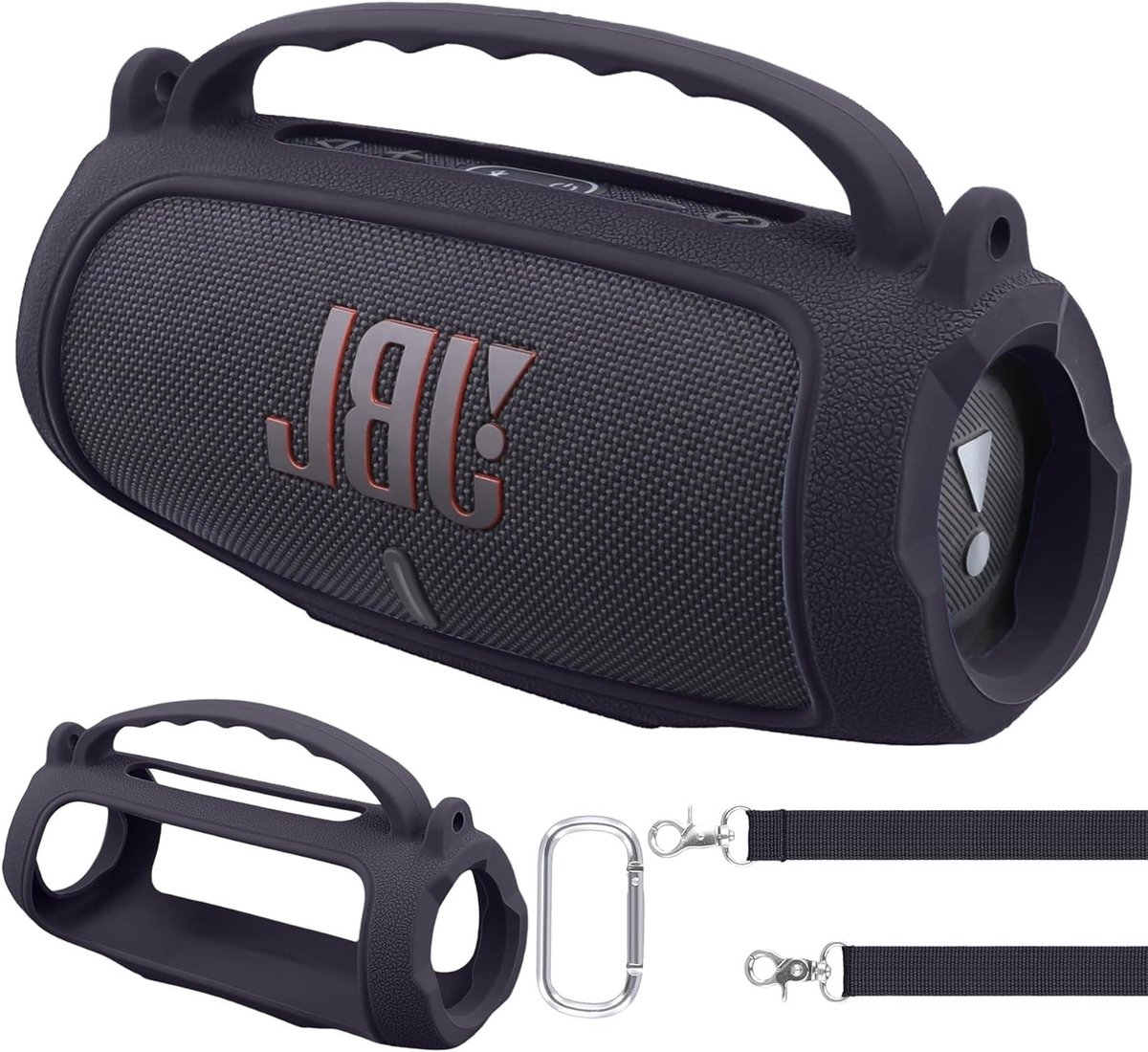 Siliconen Beschermhoes voor Draagbare Bluetooth Speaker JBL Charge 5 - Schokbestendig en Waterdicht Accessoire