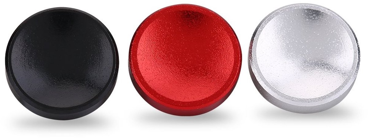 Dailygoods - Dailygoody - Ontspanknop - Camera Accessoires - Aluminium - Sluiterknoppen - 3 Stuks - Geschikt voor Fuji X100 en Nikon