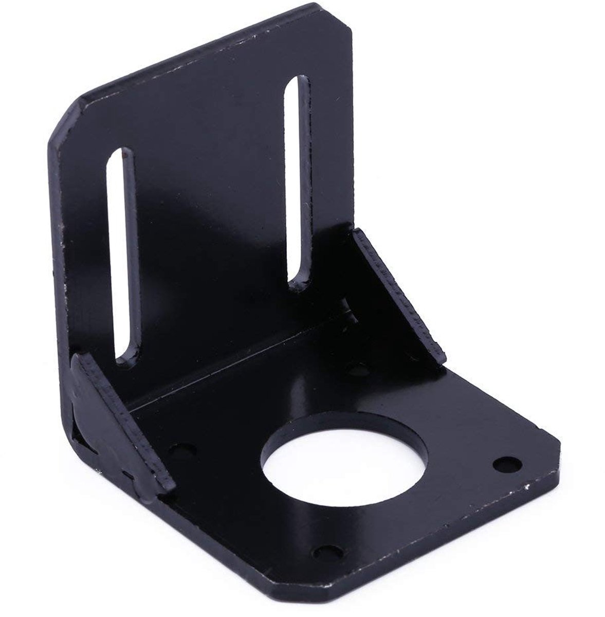 Dailygoods - Dailygoody - Stepper Motor Bevestigingsbeugel voor 42mm Nema 17 Geared Motor - Staal, Zwart