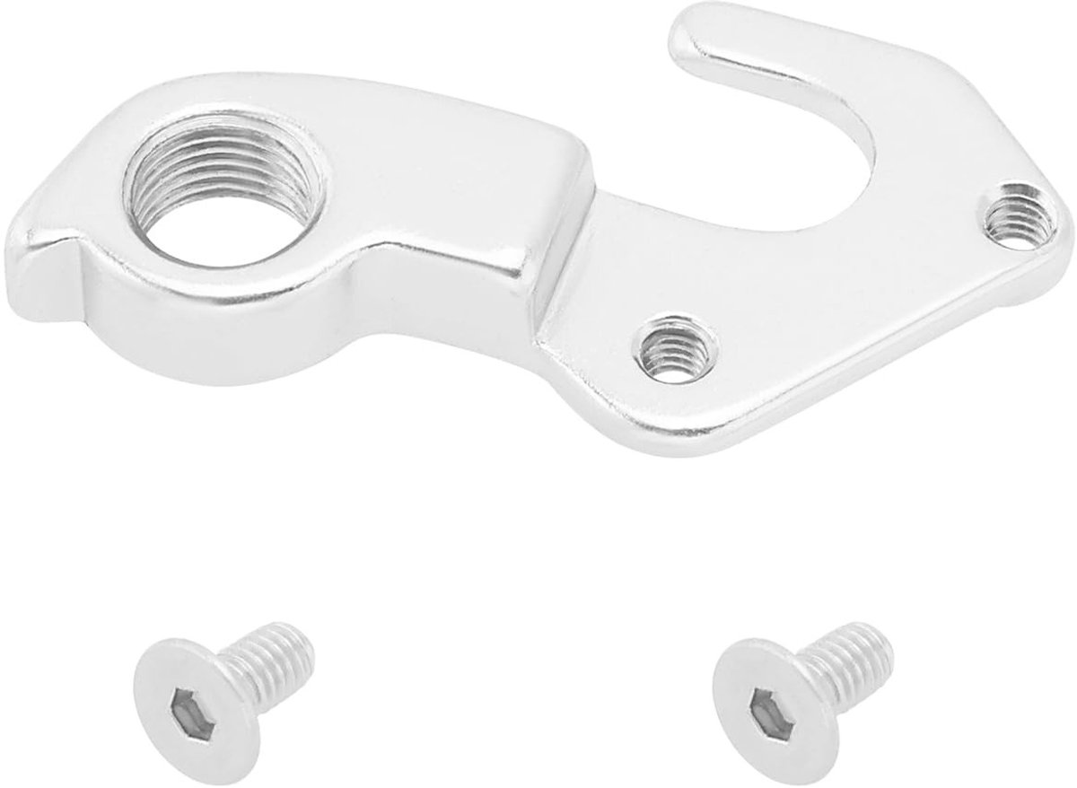 Dailygoody - Mechanische Derailer Haak - Voor Fietsen - Compatibel met Verschillende Merken - Fietsaccessoire - Zilver - Voor Schakelsystemen - Geschi