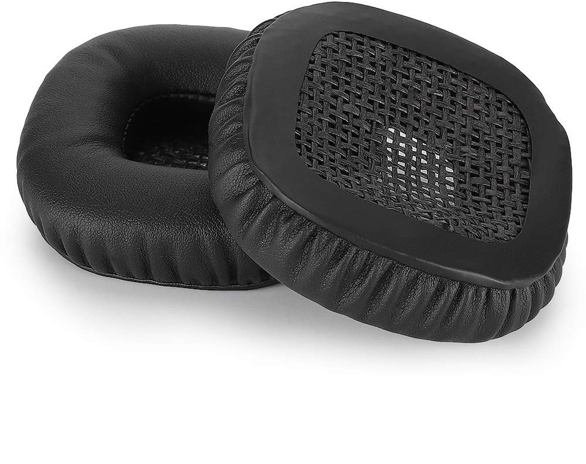 Dailygoods - Dailygoody - Vervangende oorkussens - Zachte oorkussens voor Major II - Comfortabel en huidvriendelijk - Zwart - Reserve oorkussens - Ideaal voor hoof...