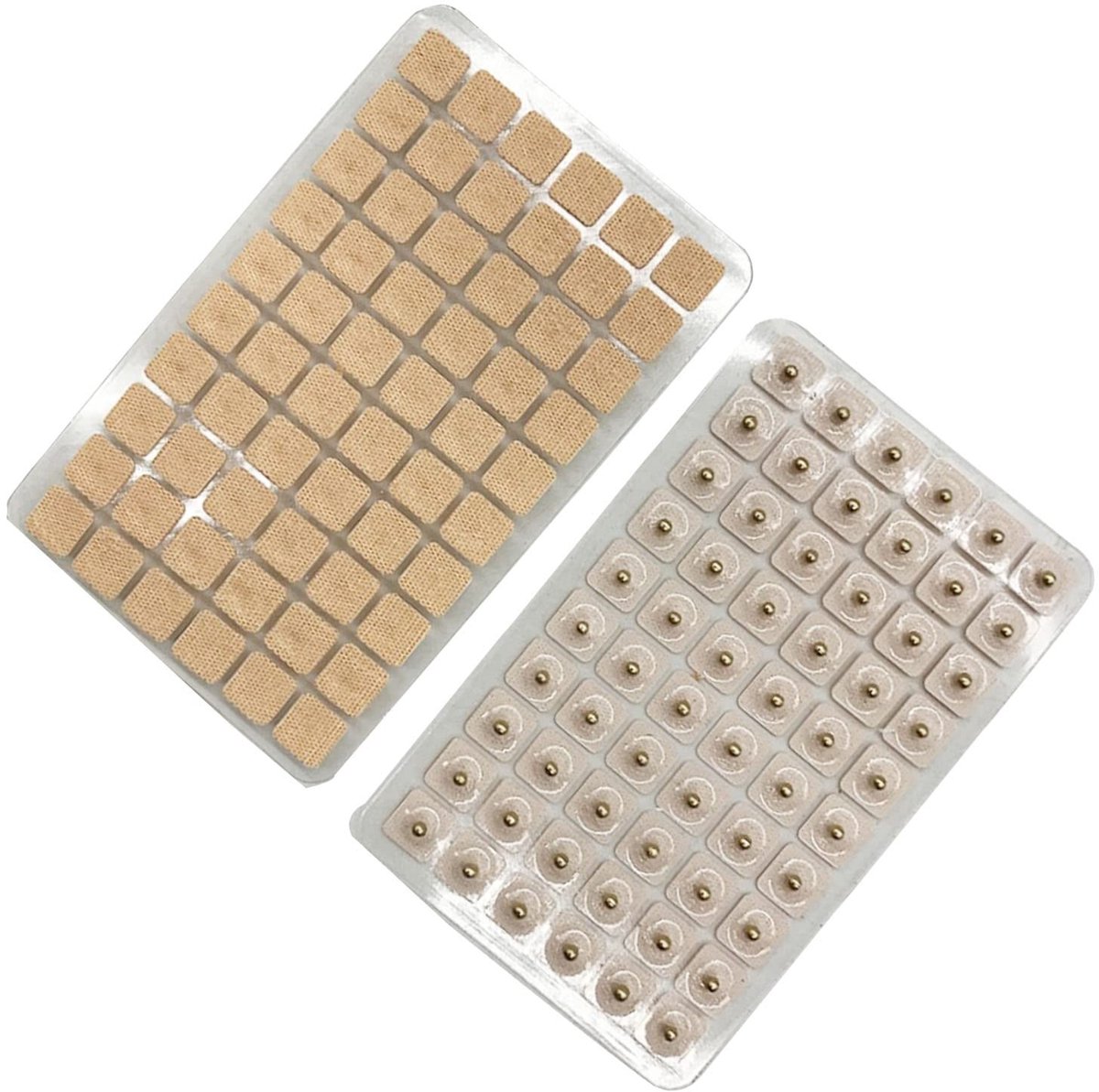 Dailygoods - 600 Stuks Magnetische Oorzaden voor Acupressuur en Massage
