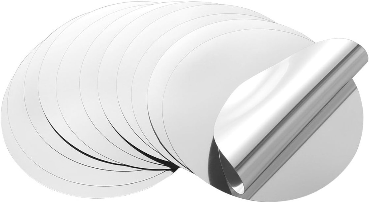 Dailygoods - Dailygoody - Wijnglas Giet Schijf - Flexibele Druppelstop - Zilver - Wijn Giet Hulp - Voor Beluchten van Wijn - 12 Stuks