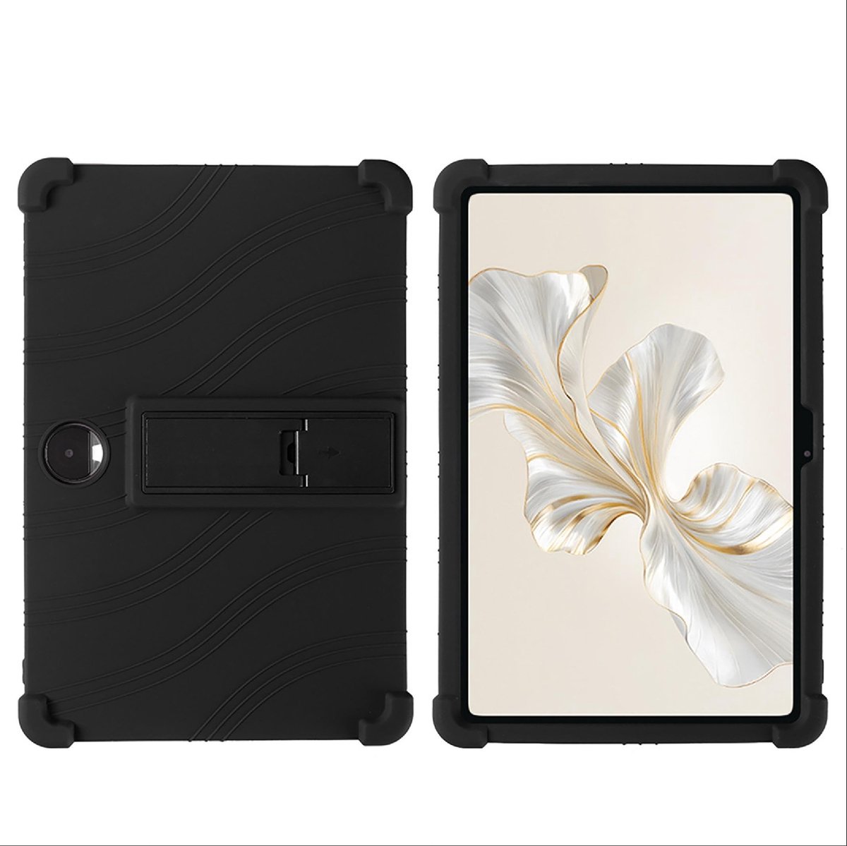 Dailygoods - Dailygoody - Beschermhoes Honor Pad 9 - Zachte TPU-siliconen - Hoge weerstand - Zwart - Multifunctioneel - Bescherming tegen schade - Geschikt voor Ho...