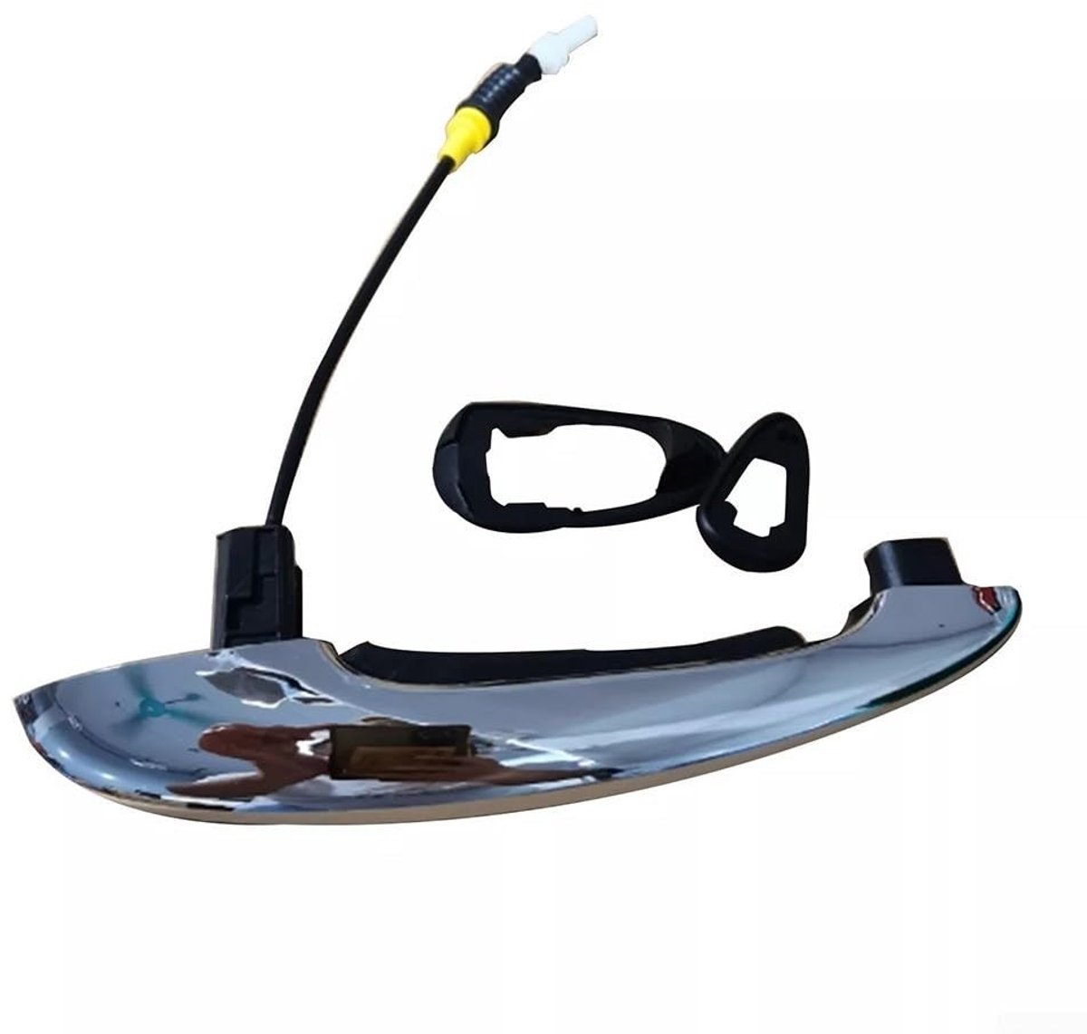 Dailygoods - Dailygoody - Achter Chrome Deurklink - Vervangingsdeel voor Mini Cooper - Eenvoudige installatie - Duurzaam - Geschikt voor Countryman R60 - 2011-2016
