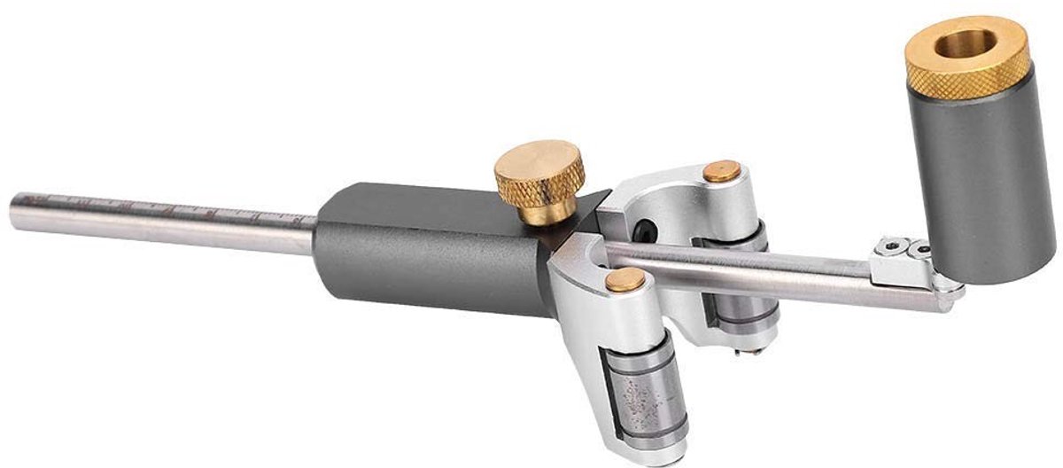 Dailygoods - Dailygoody - Lineair Boogafschrijfgereedschap - Houtafschrijfgereedschap - Hoogwaardige Precisie - Aluminium - Multifunctionele Tekenmarkering ...