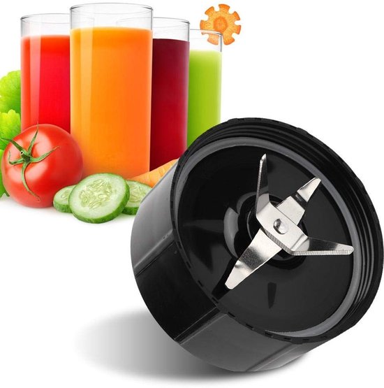 Dailygoods - Dailygoody - Cross Blade Juicer - Vervangingsonderdeel - Hoogwaardige kwaliteit - Zwart - Extractor Blade - Geschikt voor juicen - Keukenaccessoires van Dailygoods — afbeelding 2